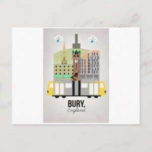 Carte Postale Bury