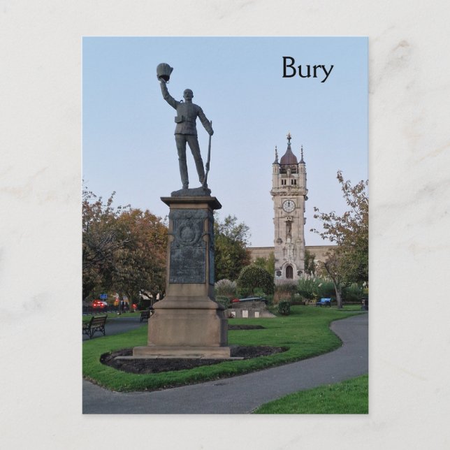 Carte postale Bury (Devant)
