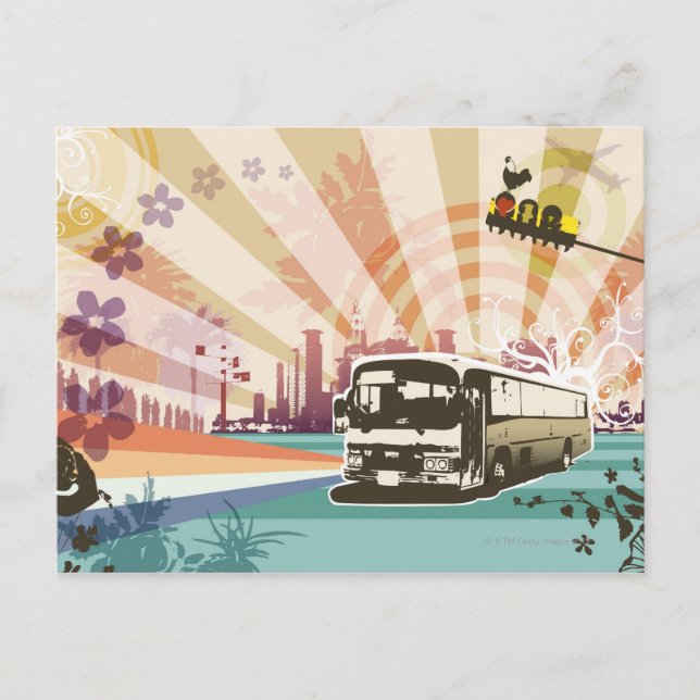 Carte Postale Bus (Devant)