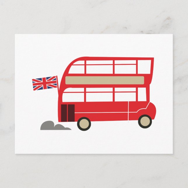 Carte Postale Bus de Londres (Devant)