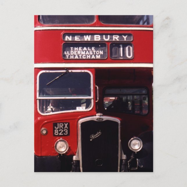 Carte Postale Bus de Londres - Newbury (Devant)