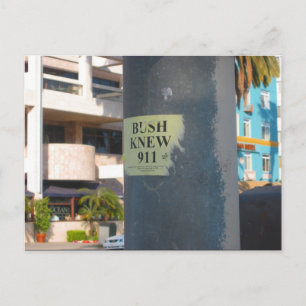 Carte Postale "bush savait. . ."