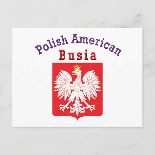 Carte Postale Busia américano-polonaise (Devant)