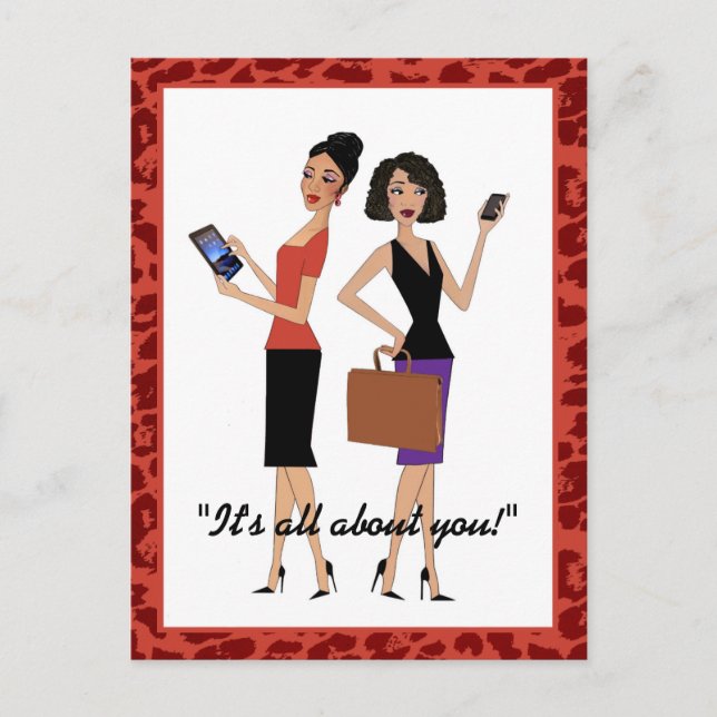 Carte Postale "Business Divas" (Devant)