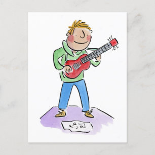 Carte Postale Busker