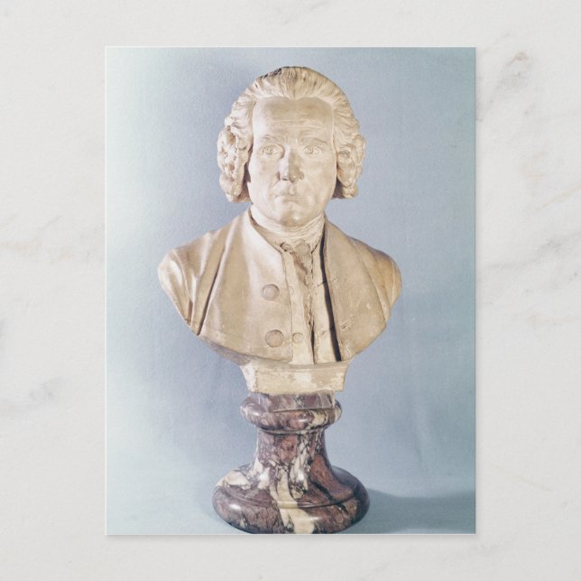 Carte Postale Buste de Jean-Jacques Rousseau (Devant)