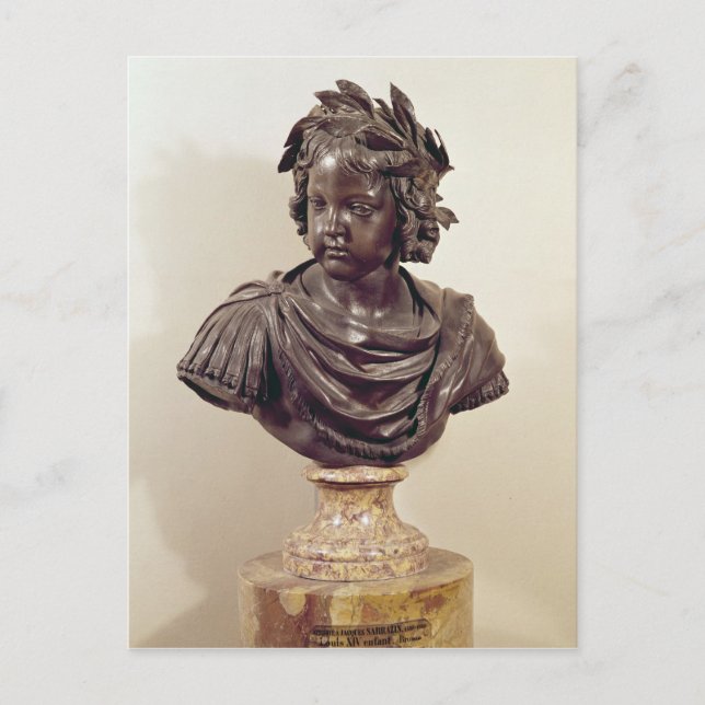 Carte Postale Buste de Louis XIV enfant (Devant)