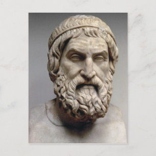 Carte Postale Buste de portrait de Sophocles