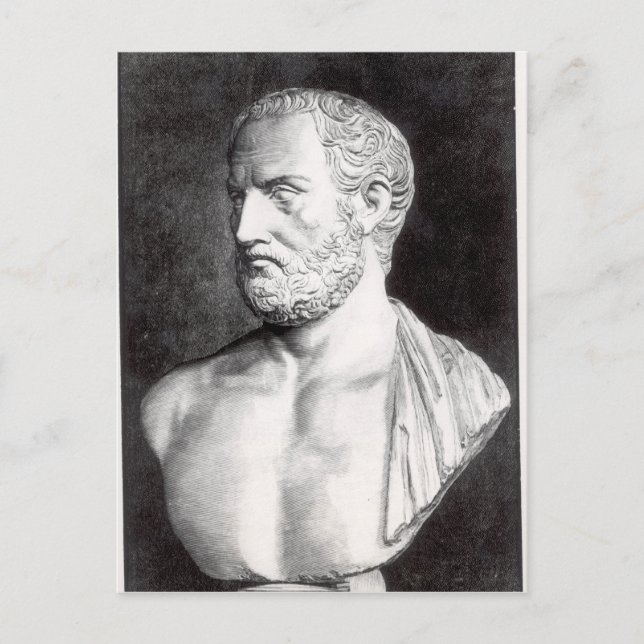 Carte Postale Buste de Thucydides, gravé par Barbant (Devant)