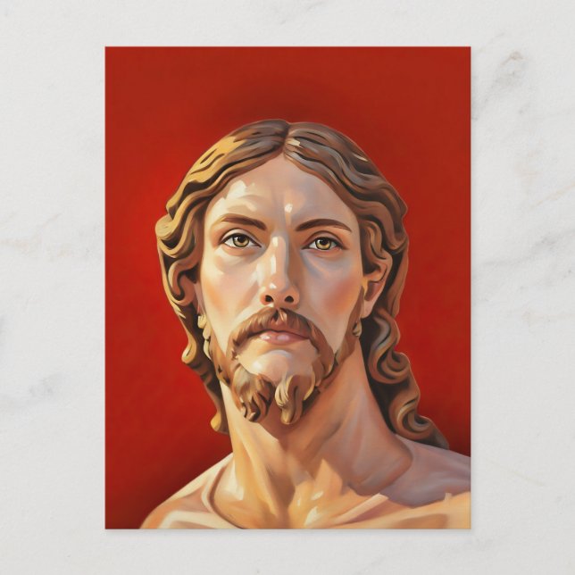 Carte Postale BUSTE DU CHRIST SAUVEUR par MICHELANGE 2026 (Devant)