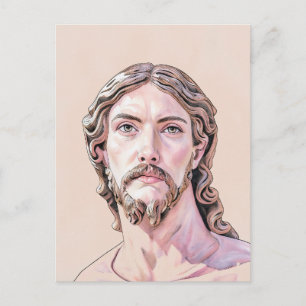 Carte Postale BUSTE DU CHRIST SAUVEUR par MICHELANGELO 2026