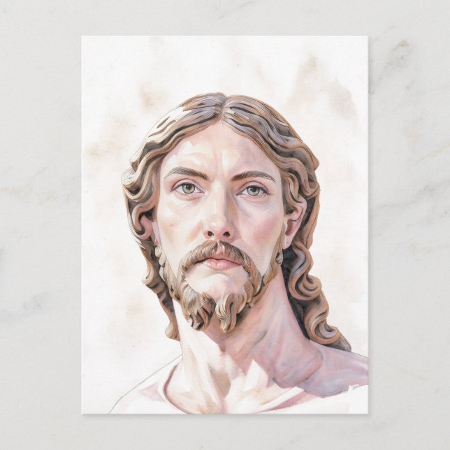 Carte Postale BUSTE DU CHRIST SAUVEUR par MICHELANGELO 2026 (Devant)