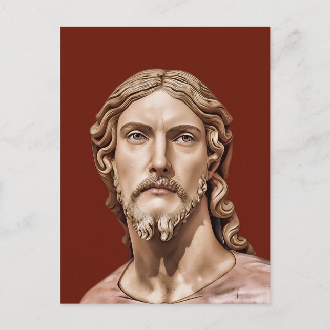 Carte Postale BUSTE DU CHRIST SAUVEUR par MICHELANGELO 2026 (Devant)