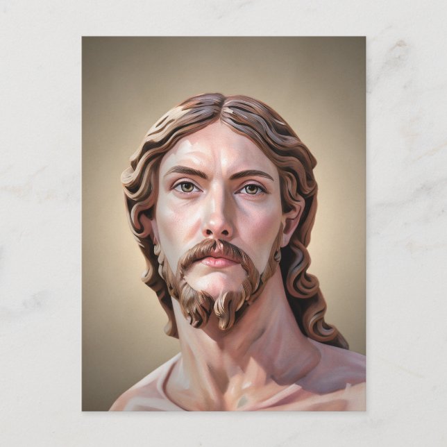 Carte Postale BUSTE DU CHRIST SAUVEUR par MICHELANGELO 2026 (Devant)