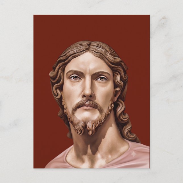Carte Postale BUSTE DU CHRIST SAUVEUR par MICHELANGELO 2026 (Devant)