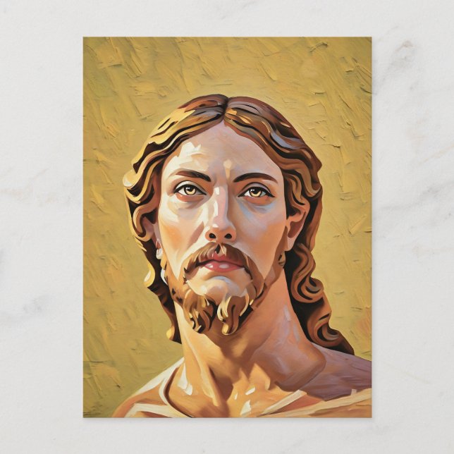 Carte Postale BUSTE DU CHRIST SAUVEUR par MICHELANGELO 2026 (Devant)