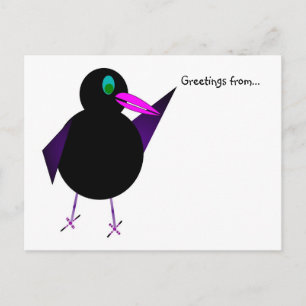 Carte postale Buster Blackbird