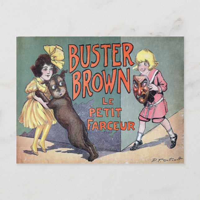 Carte Postale Buster Brown (Devant)