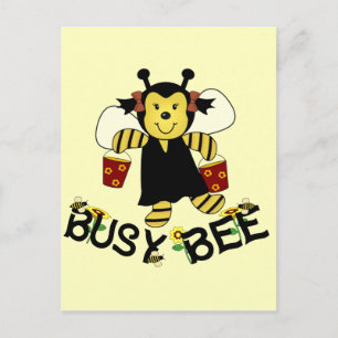 Carte Postale Busy Bee