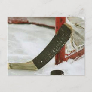 Carte Postale but du hockey