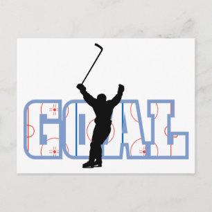Carte Postale But - Score de hockey sur glace - Cadeaux de sport