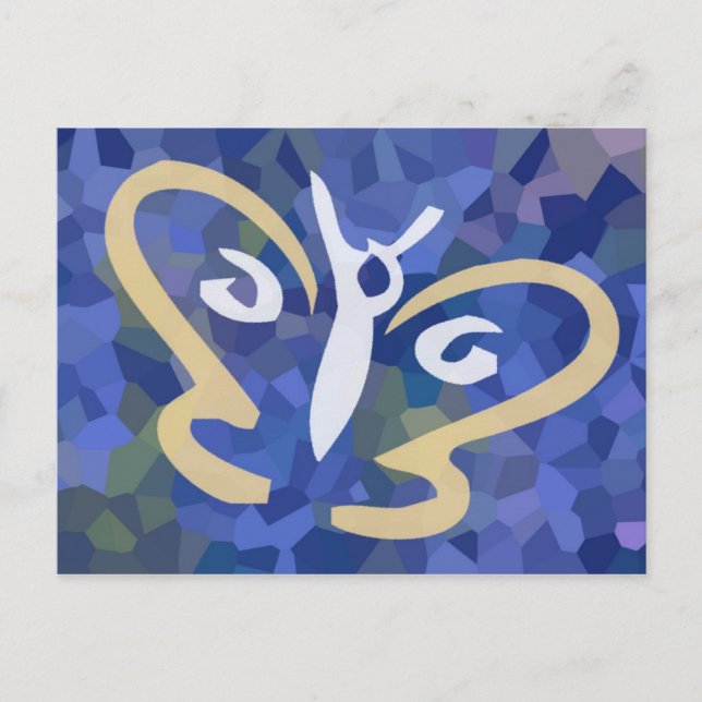 Carte postale Butterfly Inside Series 1 (Devant)