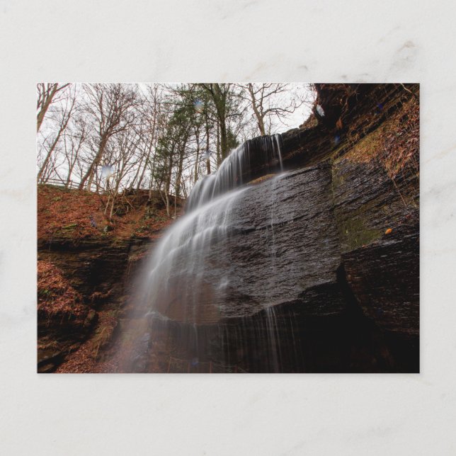 Carte Postale Buttermilk Falls, comté d'Indiana, Pennsylvanie (Devant)