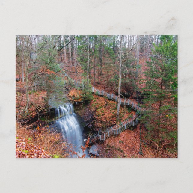 Carte Postale Buttermilk Falls, Indiana County, Pennsylvania (Devant)