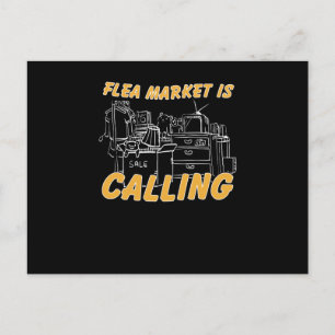 Carte Postale Buy The Flea Market Flea Market Saying Ramsch