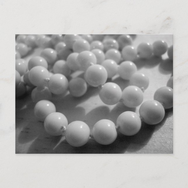 Carte Postale BW Pearl Photo (Devant)