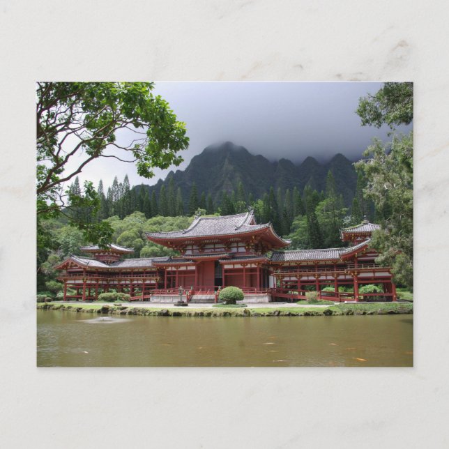 Carte Postale Byodo-In Temple Postcard (Devant)