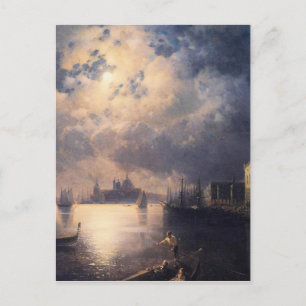 Carte Postale Byron à Venise par Ivan Aivazovsky