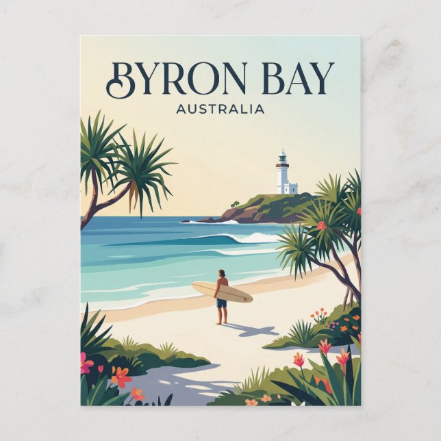 Carte Postale Byron Bay Australie (Devant)