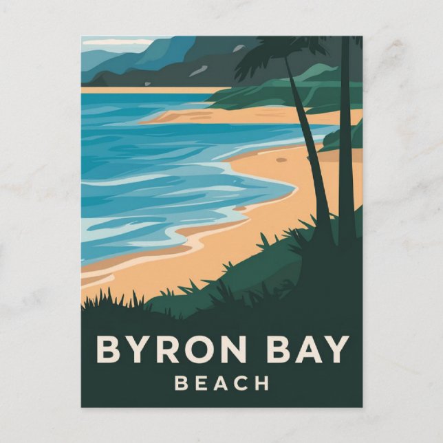 Carte Postale Byron Bay Australie (Devant)