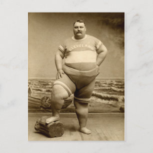 Carte Postale C. 1890 The Big Guy