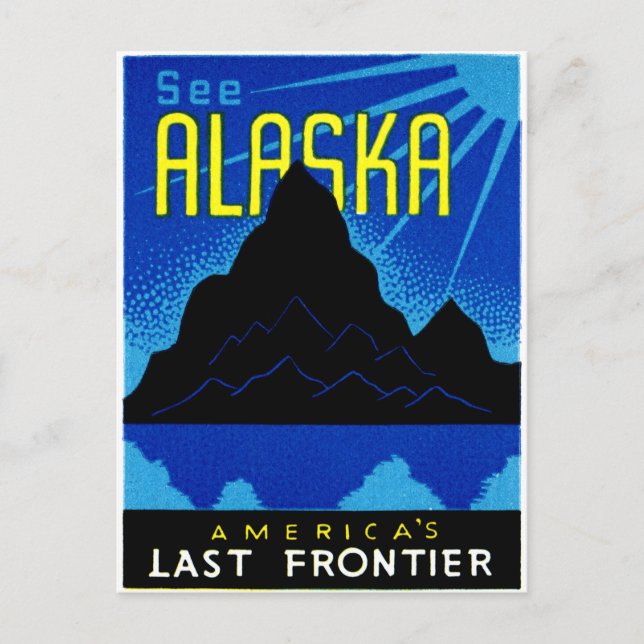 Carte Postale C. 1935 Voir Alaska! (Devant)