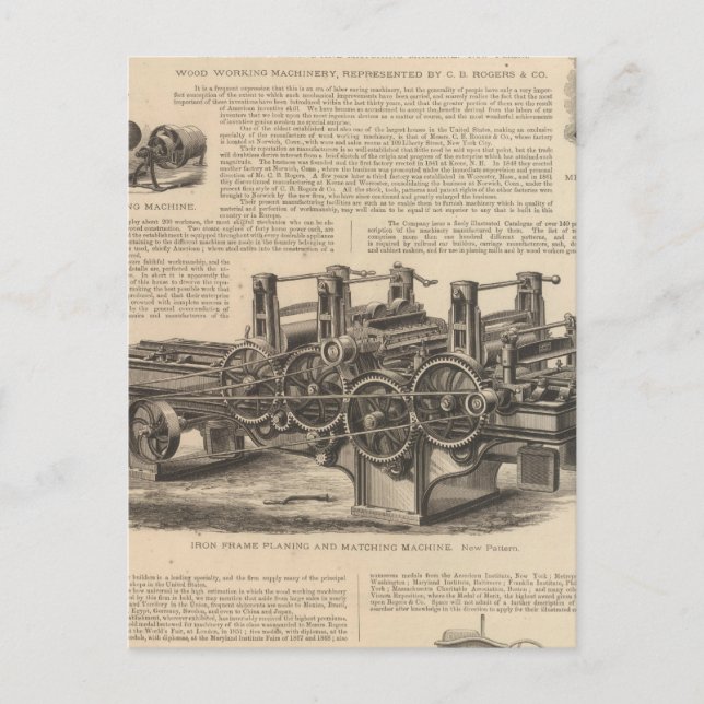 Carte Postale C B Rogers et Compagnie (Devant)