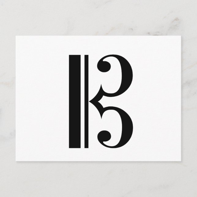 Carte postale C-Clef (Devant)