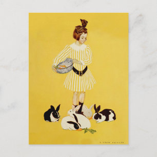 Carte Postale C Coles Phillips « Une amie de la famille »