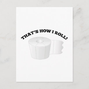 Carte Postale C’est comme ça que je roule !