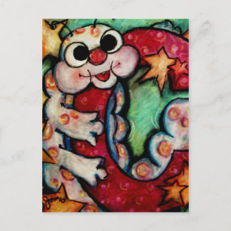 Carte Postale C est pour Caterpillar