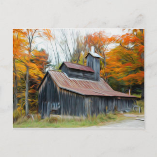 Carte Postale Cabane à sucre