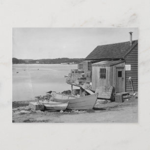 Carte Postale Cabane de pêcheur, 1900