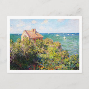 Carte Postale Cabane de pêcheur à Varengeville Claude Monet