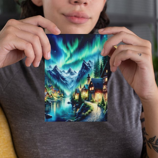 Carte Postale Cabane Enchantée dans les Bois Murmurants (Créateur téléchargé)