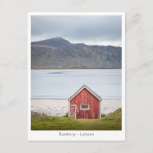 Carte Postale Cabane Ramberg Lofoten