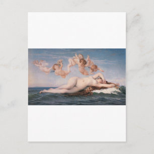 Carte Postale Cabanel La naissance de Vénus 1863