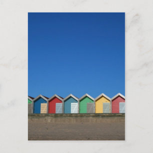Carte Postale cabanes de plage