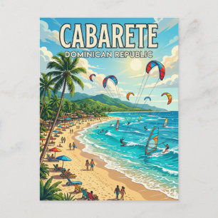 Carte Postale Cabarete République dominicaine