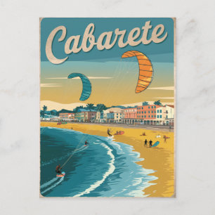 Carte Postale Cabarete République Dominicaine Vintage